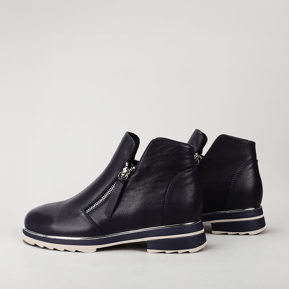 LE SANSA BASEL NAVY - Women Boots - Collective Shoes 