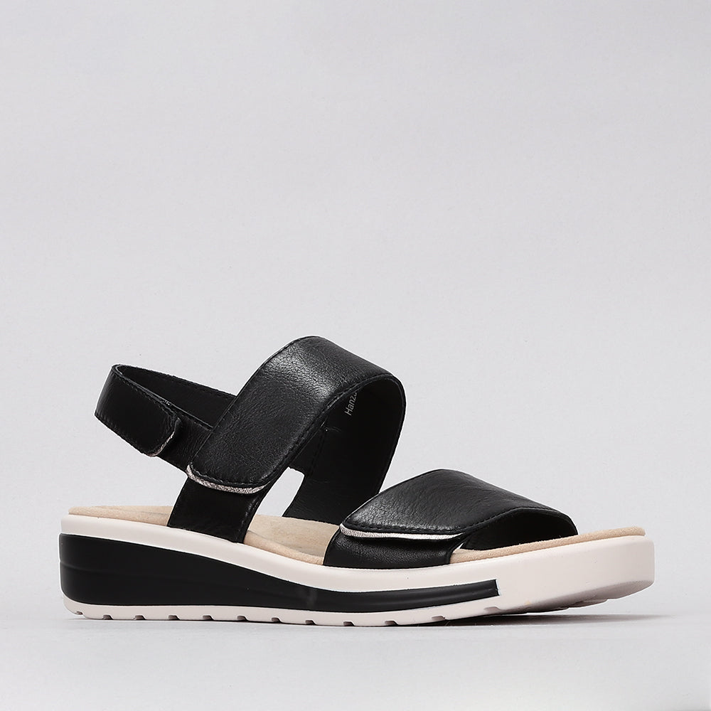 NAKED ARCHES HANZA BLACK - Women Sandals - Collective Shoes 