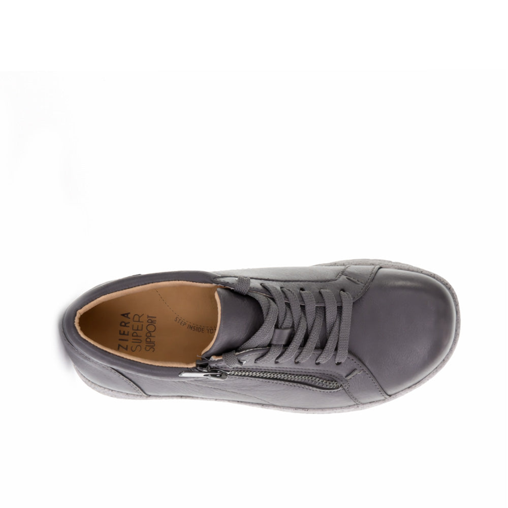 ZIERA SOLAR CHARCOAL - Women sneakers - Collective Shoes 