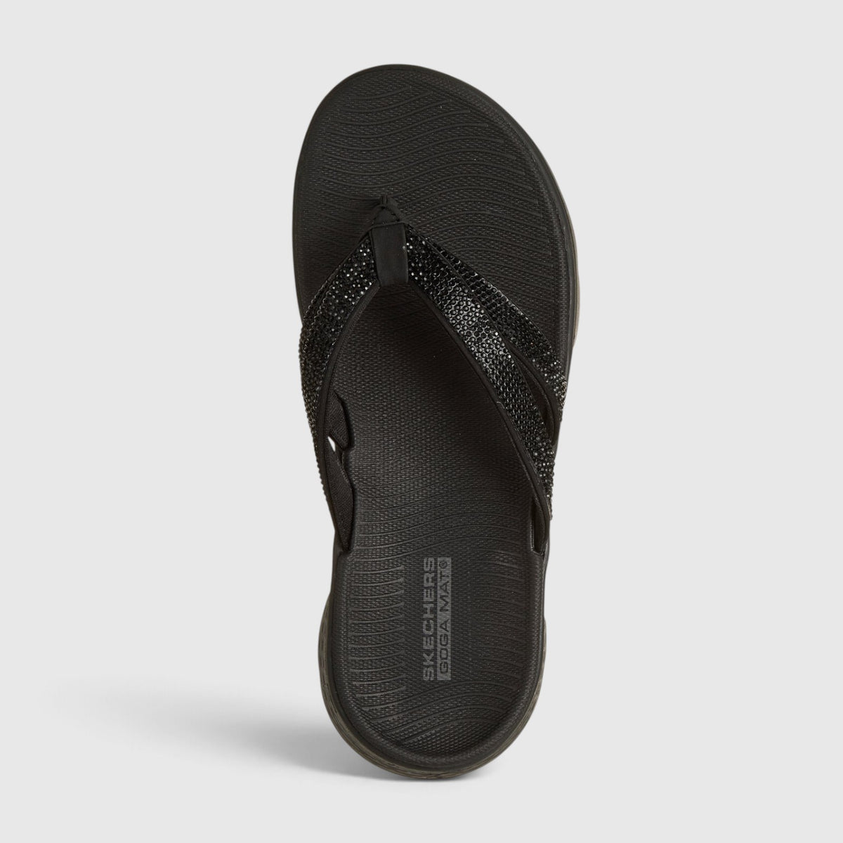 SKECHERS GO WALK FLEX SANDAL LINDSEY BLACK