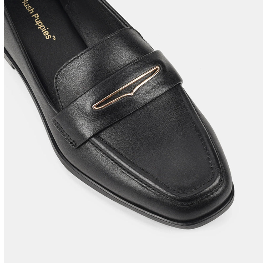 HUSH PUPPIES ZABRINA BLACK - Women Loafers - Collective Shoes 