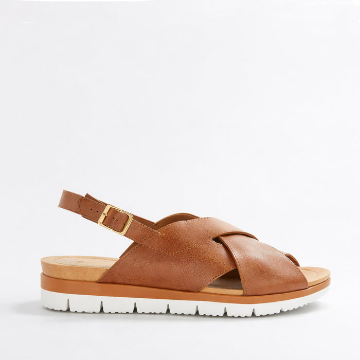 DJANGO & JULIETTE LAMA TAN - Women Sandals - Collective Shoes 