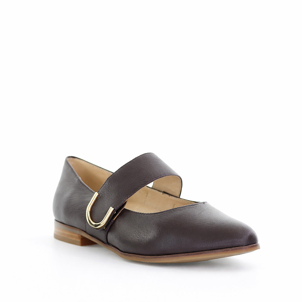 ZIERA OKLA CHOCOLATE - Women MARY - Collective Shoes 