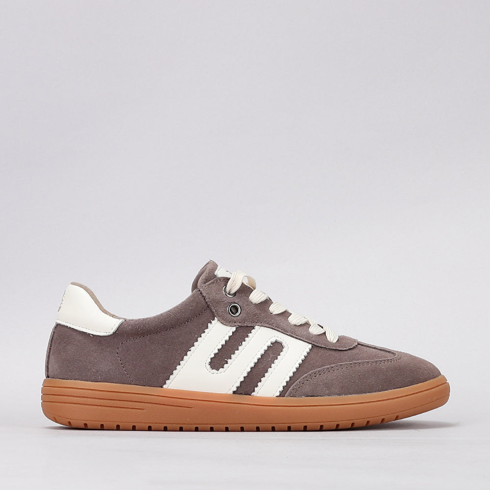 LE SANSA JUNO BROWN / IVORY - Women Sneakers - Collective Shoes 