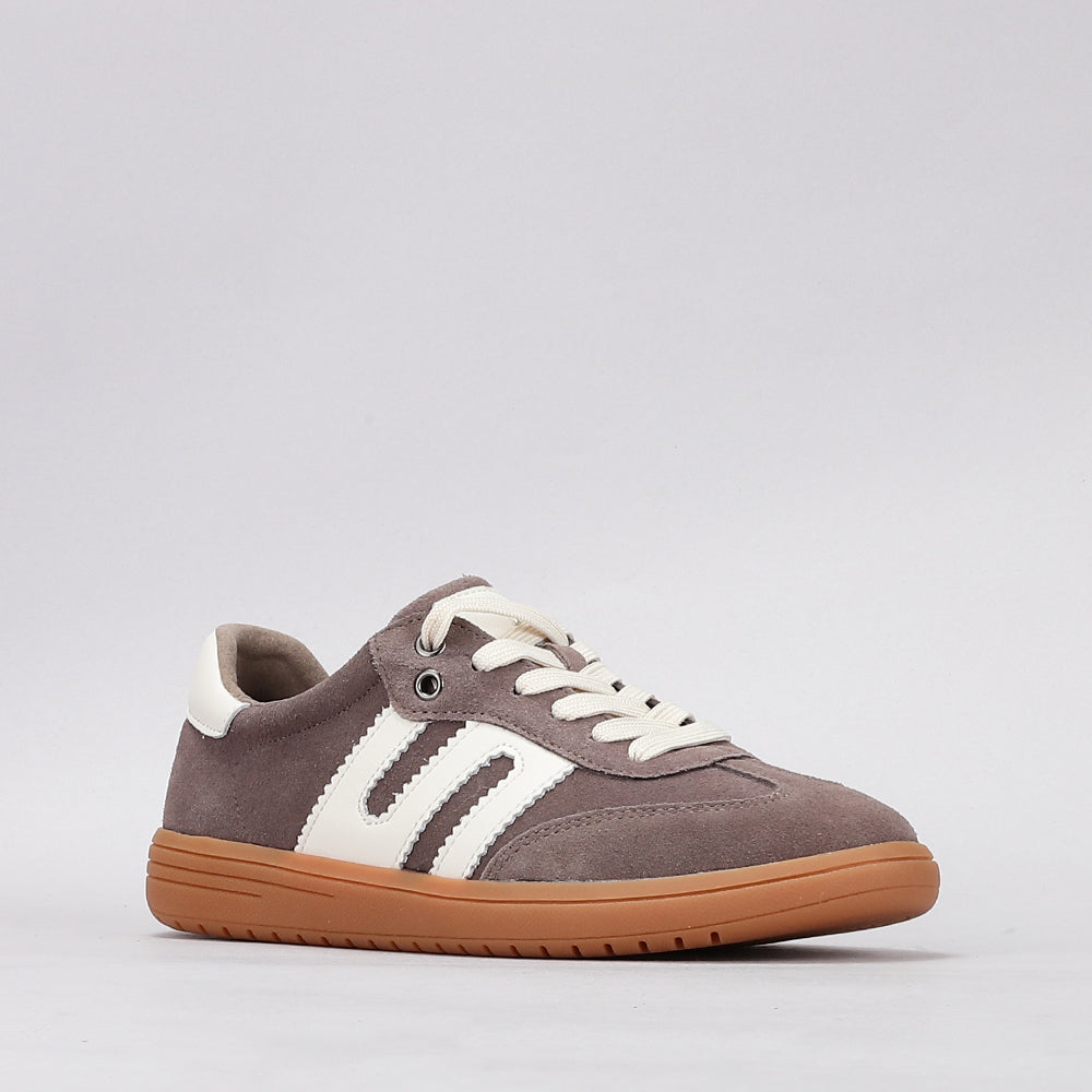 LE SANSA JUNO BROWN / IVORY - Women Sneakers - Collective Shoes 
