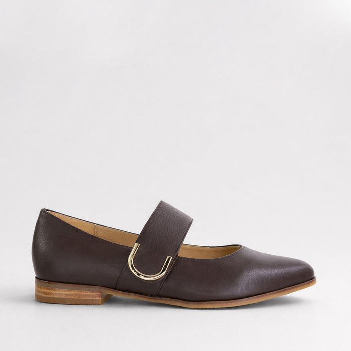 ZIERA OKLA CHOCOLATE - Women MARY - Collective Shoes 