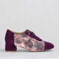 Load image into Gallery viewer, ZIERA ZINKY BURGUNDY - Women Oxford / Brogue Shoes - Collective Shoes 
