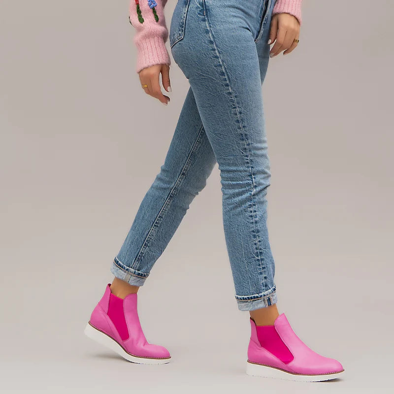 LE SANSA  RALLY HOT PINK - Women Boots - Collective Shoes 