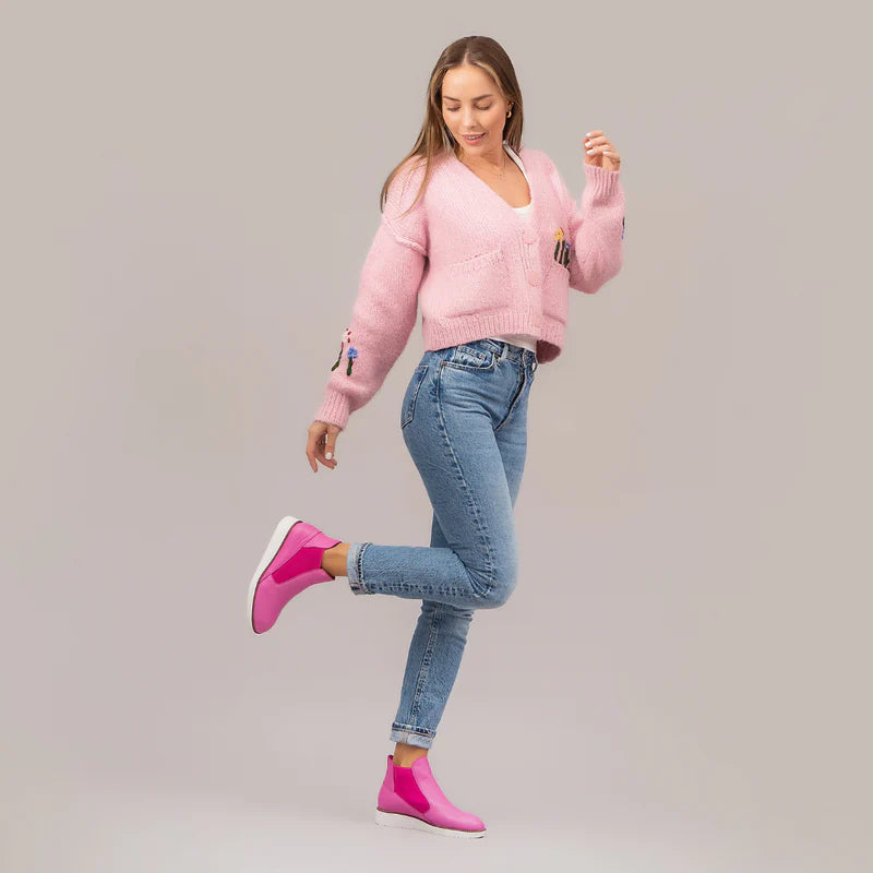 LE SANSA  RALLY HOT PINK - Women Boots - Collective Shoes 