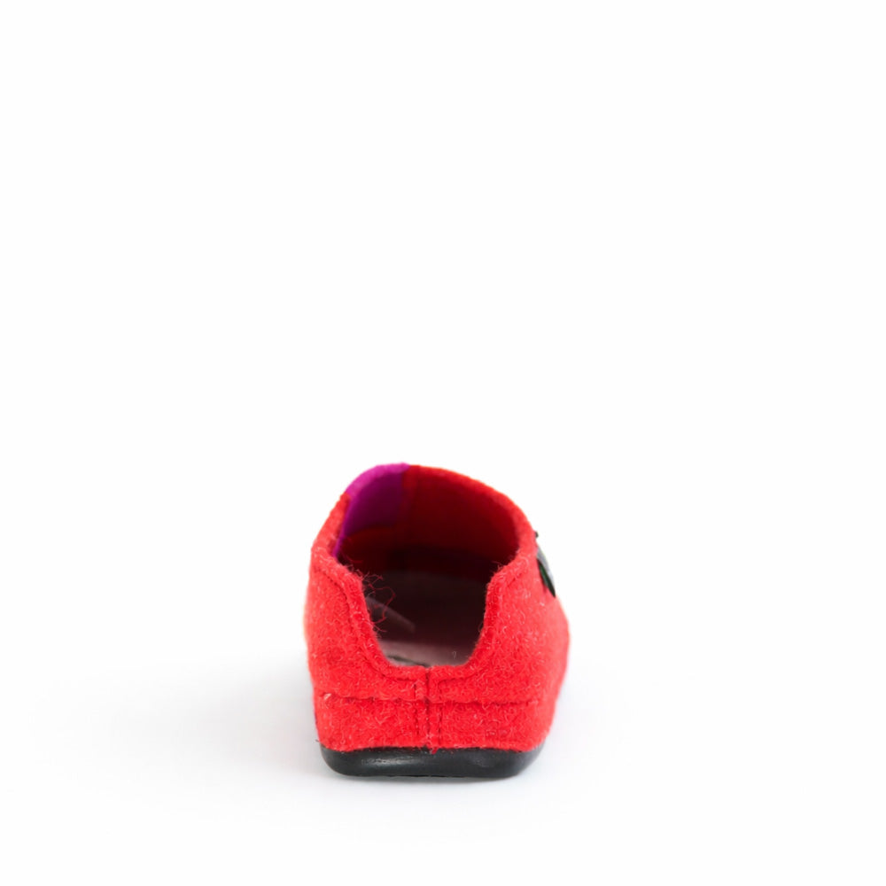 DR FEET HILDA RED MIX - Women slippers - Collective Shoes 