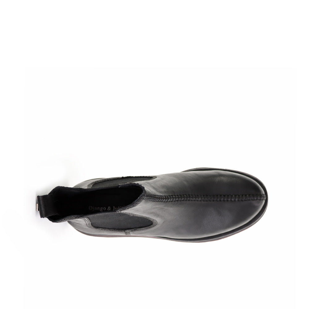 DJANGO & JULIETTE GELLIE BLACK - Women Boots - Collective Shoes 