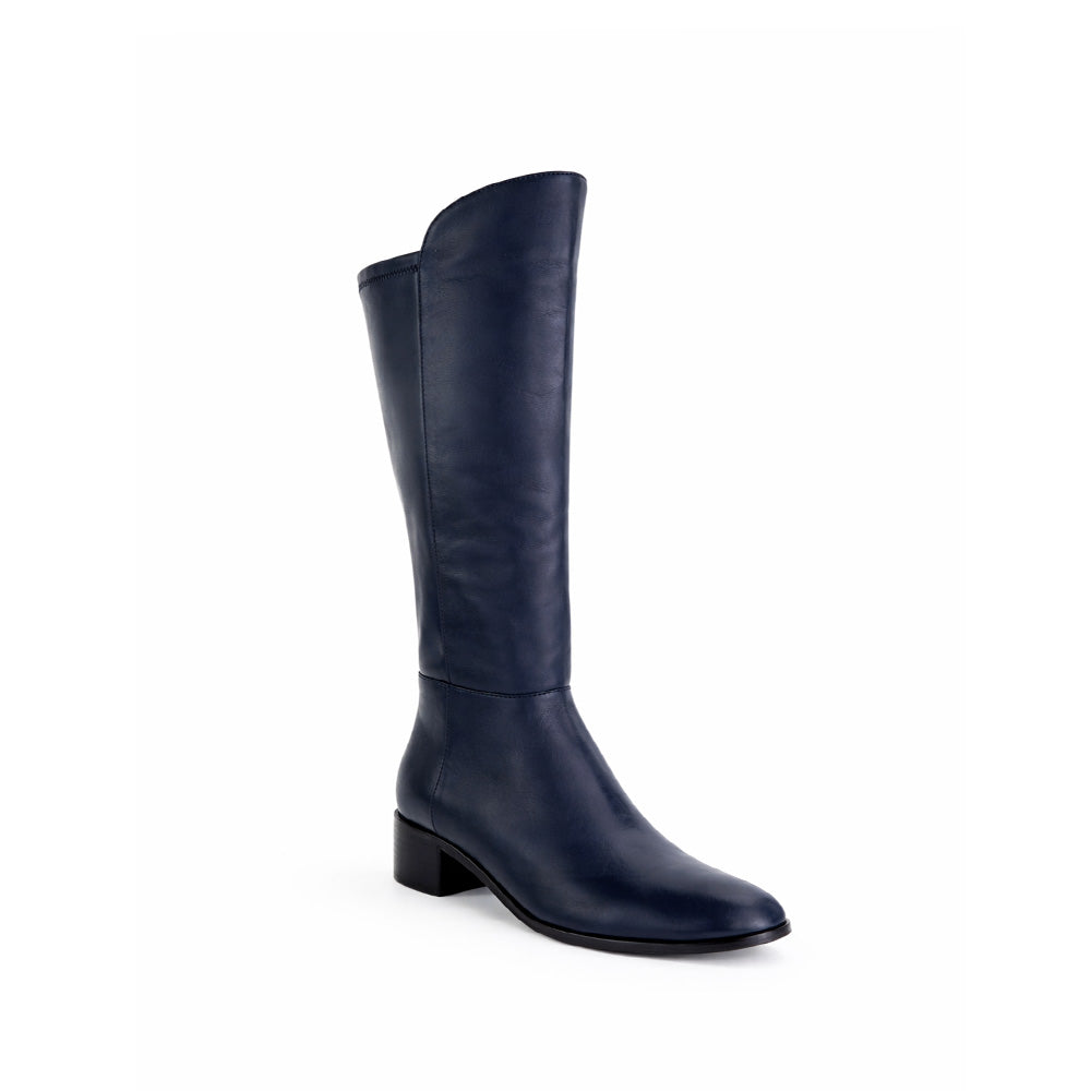 LE SANSA TRESGO NAVY - Women High Boots - Collective Shoes 