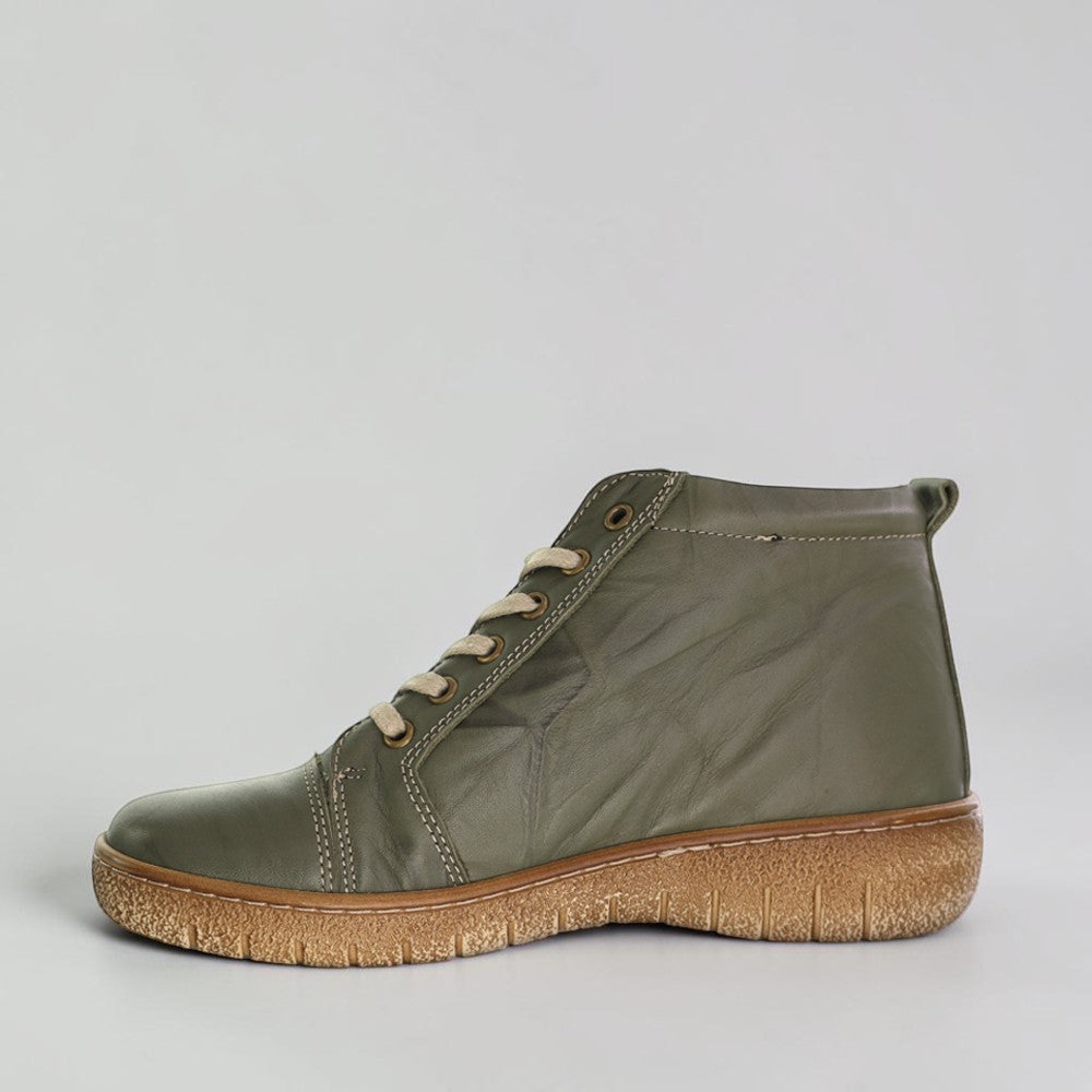 CABELLO 7232-420 KHAKI - Women Boots - Collective Shoes 