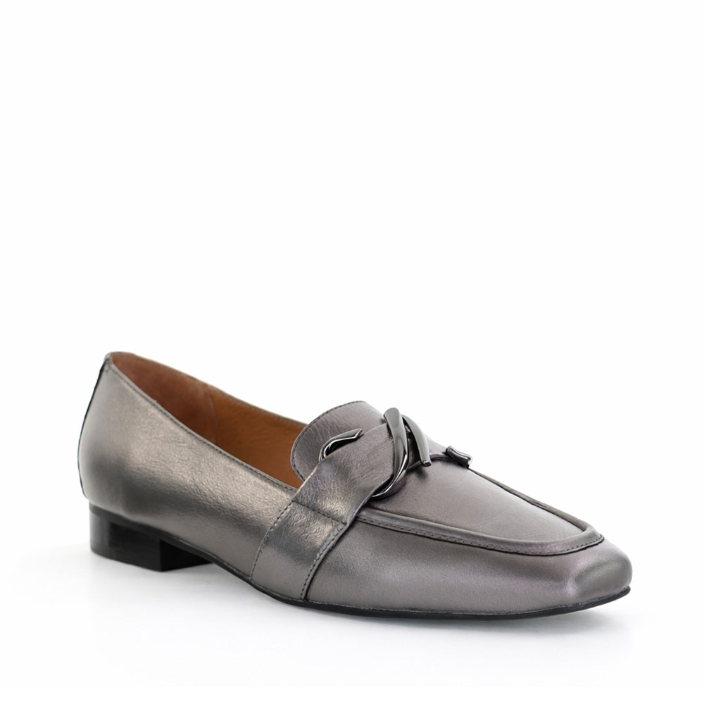 BRESLEY SINAMON PEWTER - Women Loafers - Collective Shoes 