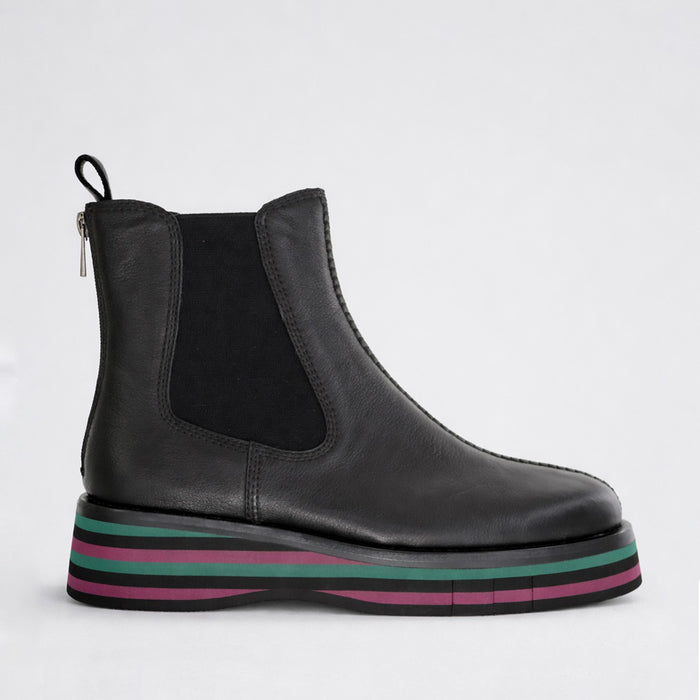 DJANGO & JULIETTE GELLIE BLACK - Women Boots - Collective Shoes 