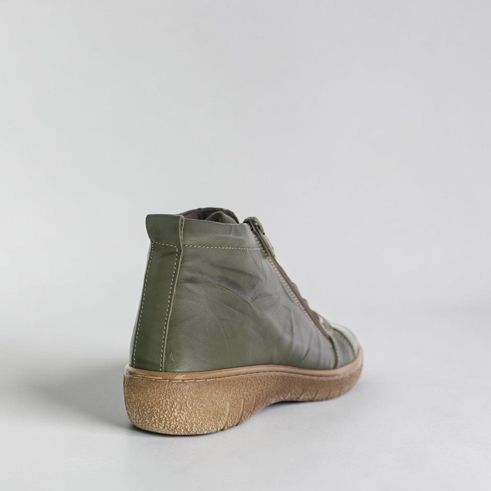 CABELLO 7232-420 KHAKI - Women Boots - Collective Shoes 