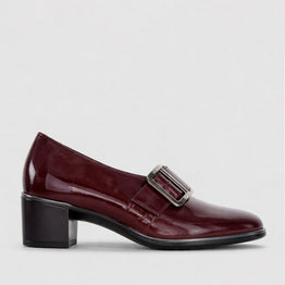 BRESLEY RATTLE BORDO - Women Heels - Collective Shoes 