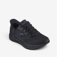 Load image into Gallery viewer, SKECHERS SLIP-INS ARCH FIT 2.0 WIDE FIT BLACK
