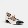 Load image into Gallery viewer, ZIERA ZILLA BLACK ALMOND PATENT

