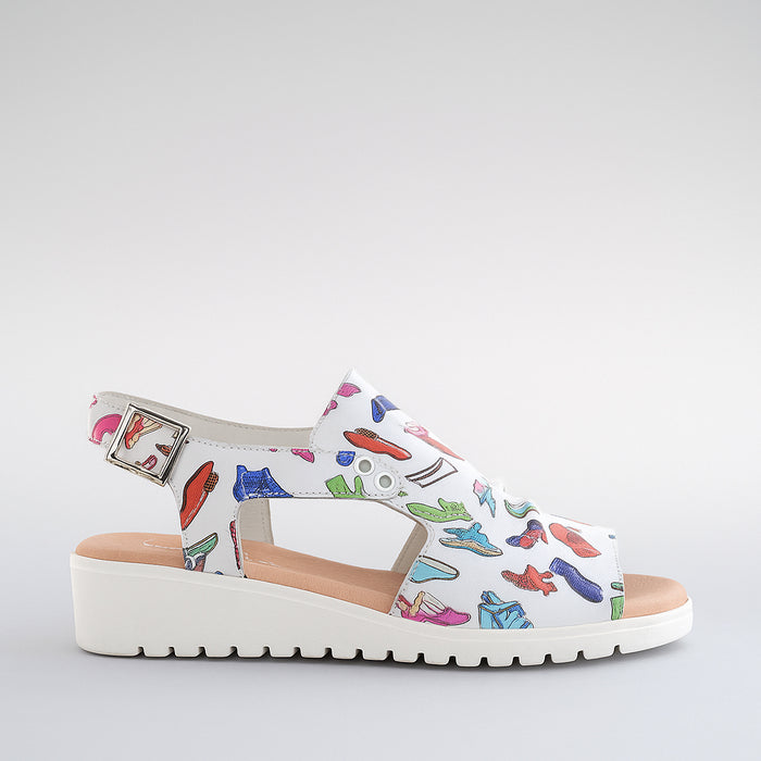 DJANGO & JULIETTE MADIS WHITE - Women Sandals - Collective Shoes 