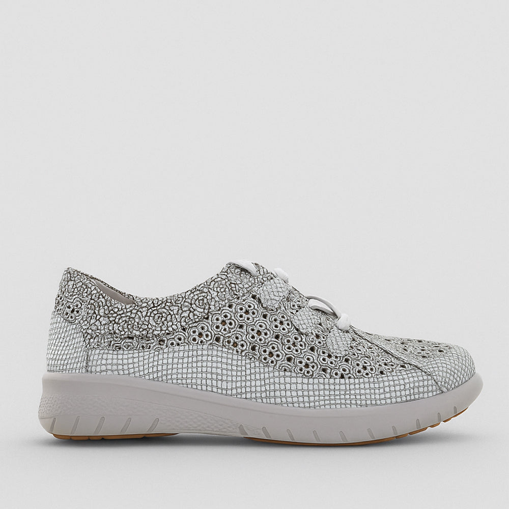 ZIERA SARMI PEWTER - Women Sneakers - Collective Shoes 