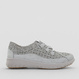 ZIERA SARMI PEWTER - Women Sneakers - Collective Shoes 