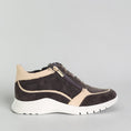 Load image into Gallery viewer, ZIERA PELLS CHOC CAMEL - Women Sneakers - Collective Shoes 
