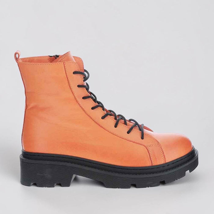 LE SANSA RADIANT ORANGE - Women Boots - Collective Shoes 