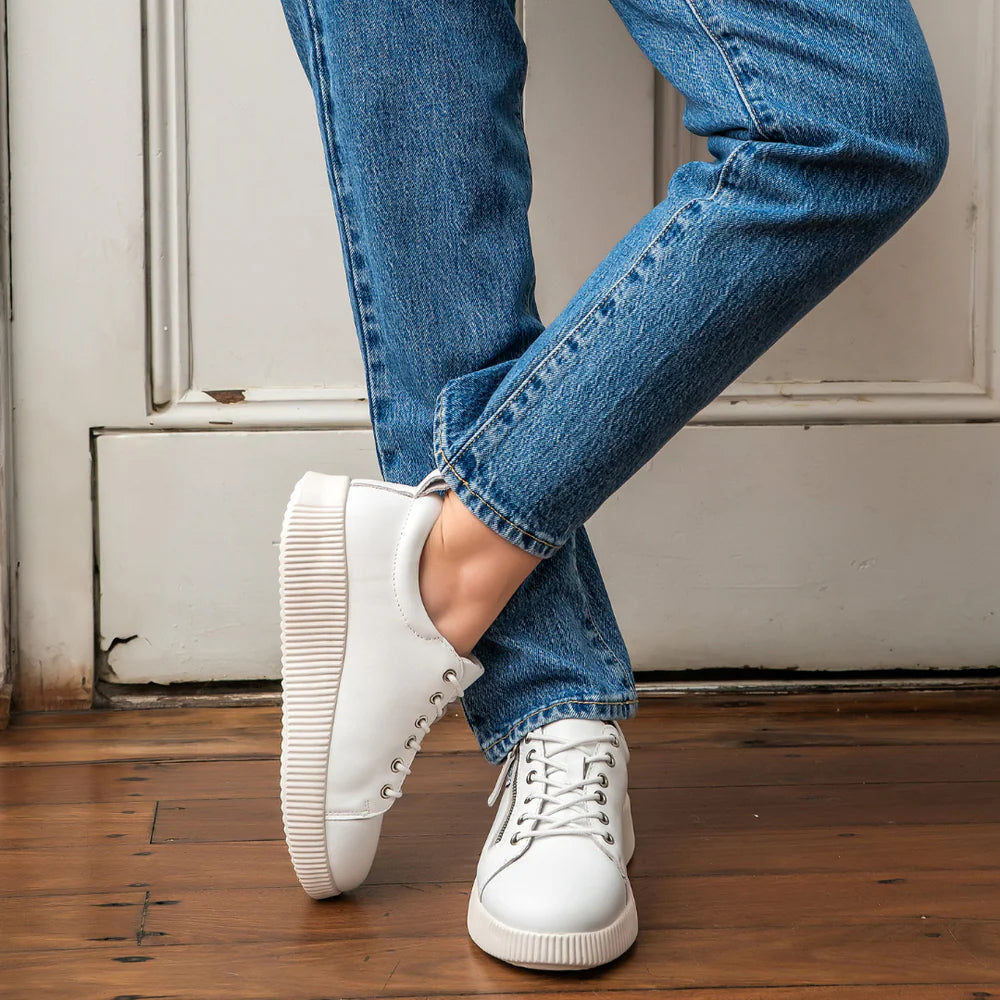 LE SANSA CLARA WHITE - Women Sneakers - Collective Shoes 