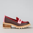 Load image into Gallery viewer, BRESLEY DELMIRA CAFE COMBO - Women Loafers - Collective Shoes 
