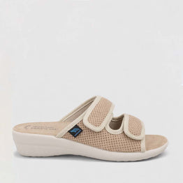 FLY FLOT T4F50 FE BEIGE - Women slippers - Collective Shoes 