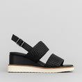 Load image into Gallery viewer, BRESLEY SAXON BLACK - Women Sandals - Collective Shoes 
