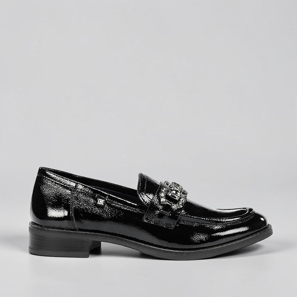 DORKING HARVARD NERO - Women Loafers - Collective Shoes 