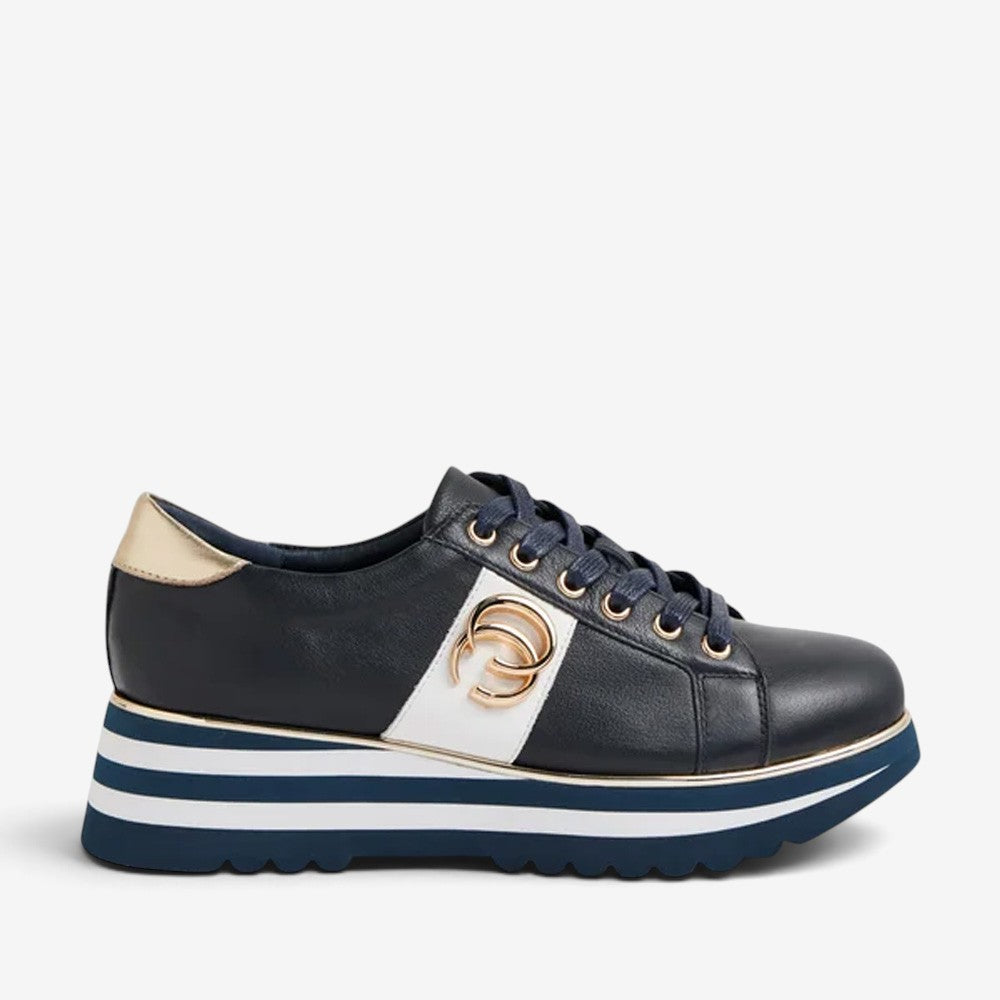 DJANGO & JULIETTE EDGEY NAVY WHITE