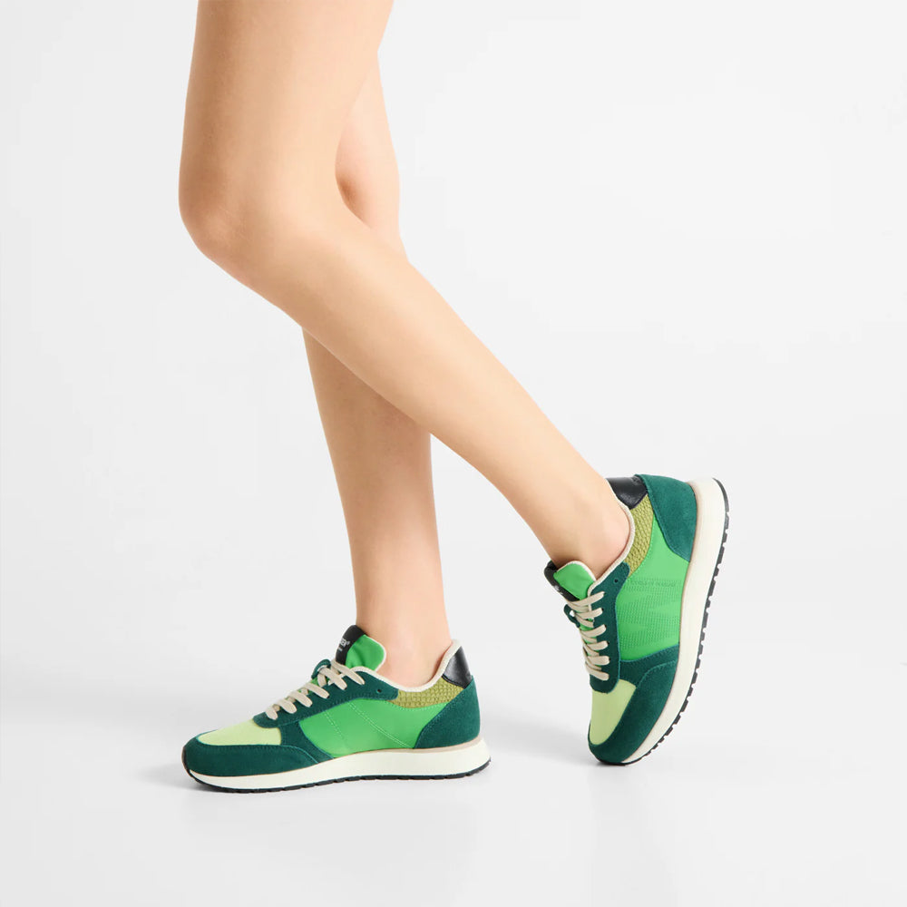 WODEN RONJA APPLE GREEN MULTI - Women sneakers - Collective Shoes 