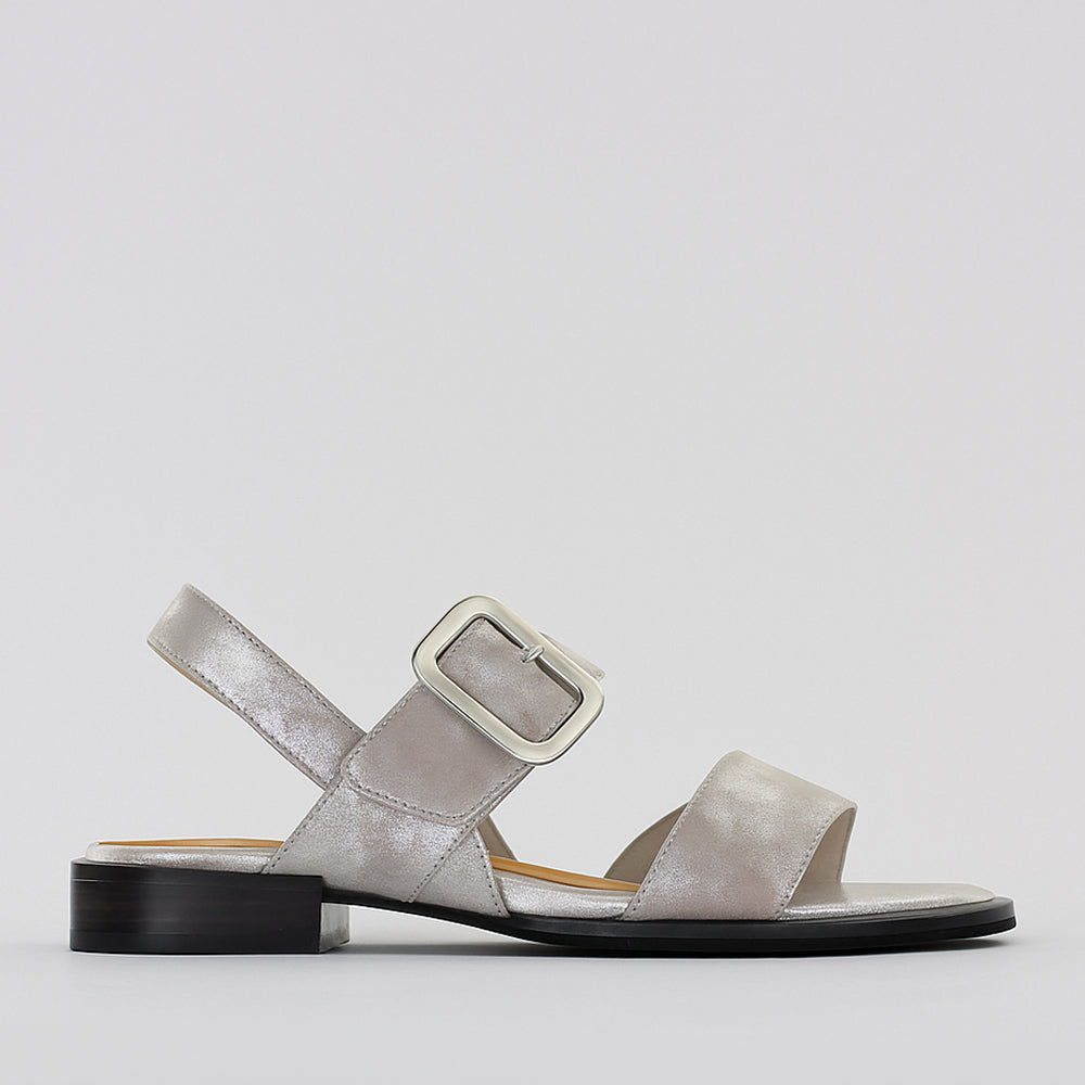 BRESLEY SMITTEN SILVER MOTTLE - Women Sandals - Collective Shoes 