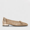Load image into Gallery viewer, BRESLEY PLANET CHAMPAGNE - Women Belle Flats - Collective Shoes 
