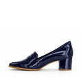 Load image into Gallery viewer, ZIERA VAMITY NAVY PATENT - Women Heels - Collective Shoes 
