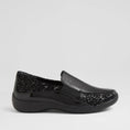 Load image into Gallery viewer, ZIERA JOKEA BLACK MULTI - Women Loafers - Collective Shoes 
