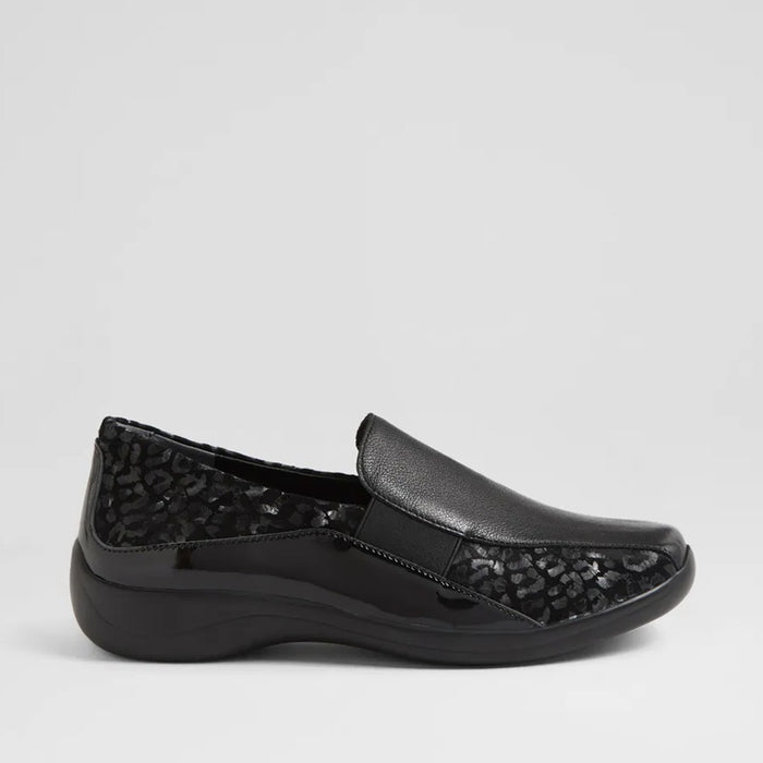 ZIERA JOKEA BLACK MULTI - Women Loafers - Collective Shoes 