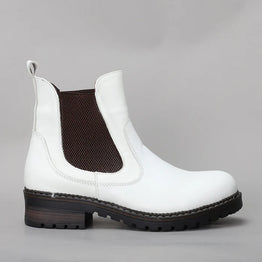 LE SANSA RIO OFF WHITE - Women LE BOOTS - Collective Shoes 