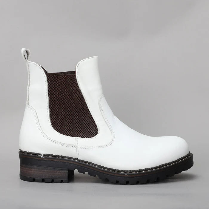 LE SANSA RIO OFF WHITE - Women LE BOOTS - Collective Shoes 