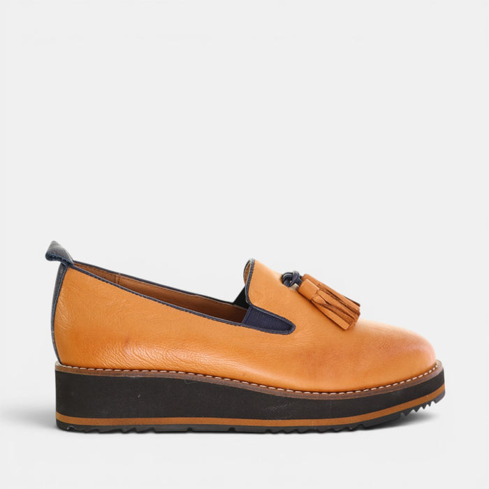 LE SANSA SWAN TAN/NAVY