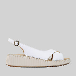 CABELLO TIDE WHITE - Women Sandals - Collective Shoes 