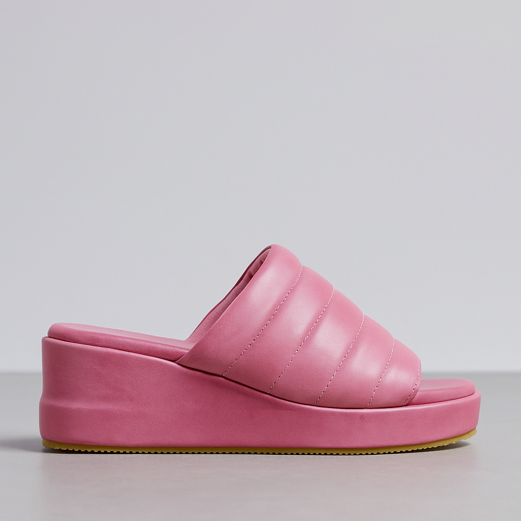 Le sansa Mazz Fuchsia - Women Wedge - Collective Shoes 