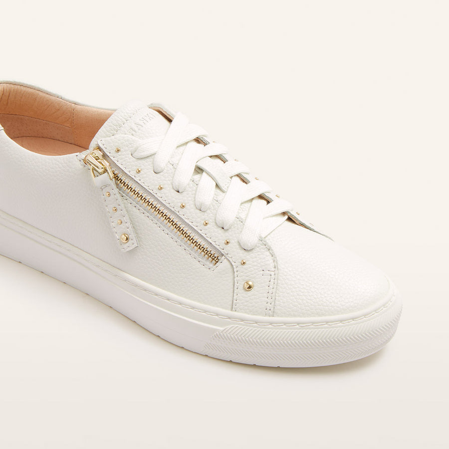 FRANKIE4 BILLIE WHITE STUD - Women sneakers - Collective Shoes 