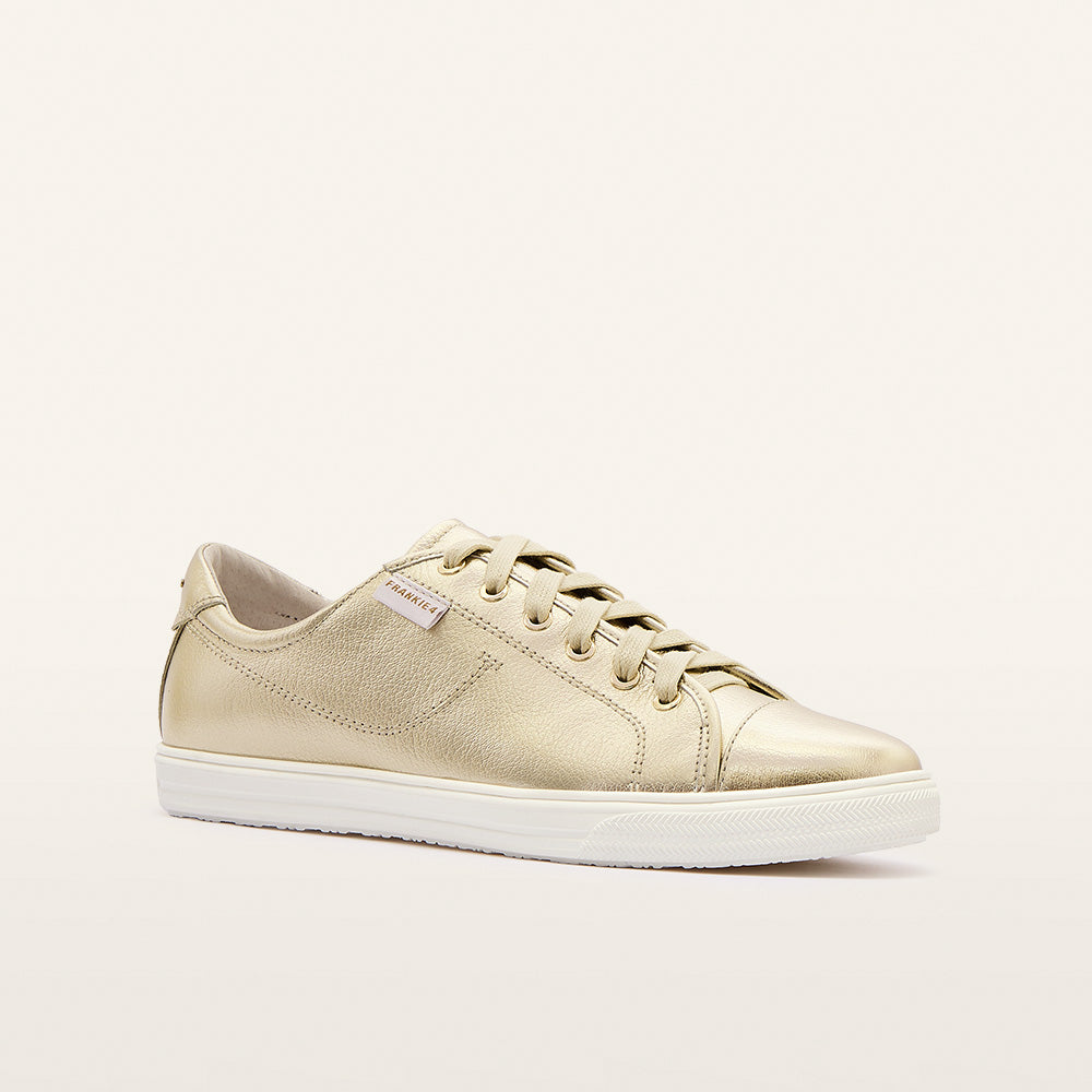 FRANKIE4 NAT III GOLD TUMBLED - Women sneakers - Collective Shoes 