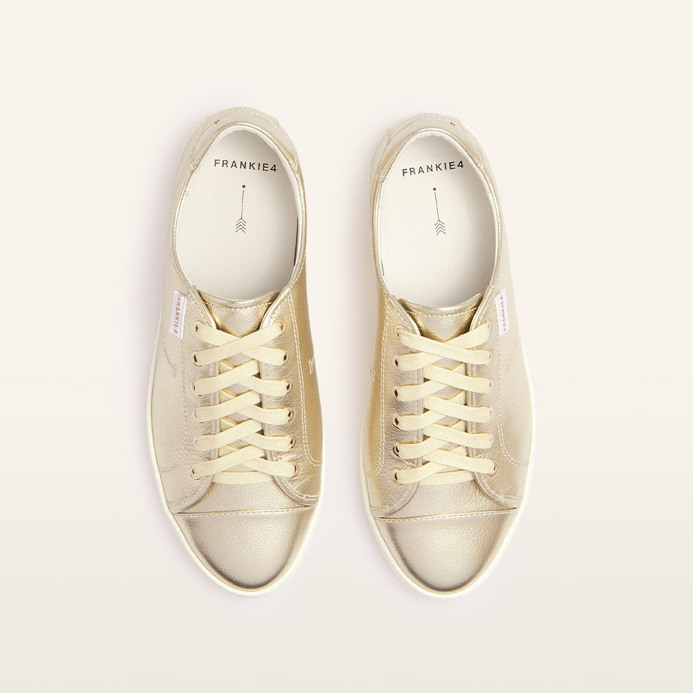 FRANKIE4 NAT III GOLD TUMBLED - Women sneakers - Collective Shoes 