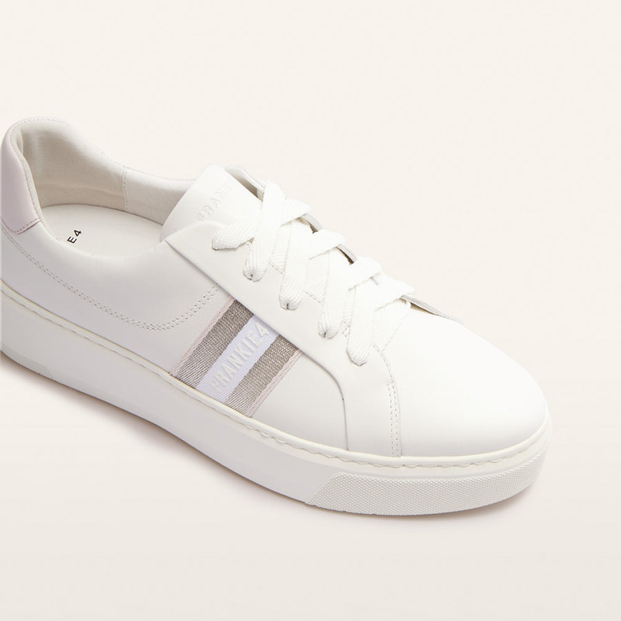 FRANKIE4 RILEY WHITE PINK - Women Sneakers - Collective Shoes 