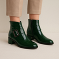 Load image into Gallery viewer, LE SANSA ANDY BOTTLE GREEN - Women boots - Collective Shoes 
